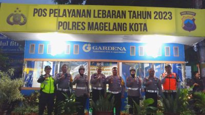 Kapolres Magelang Kota Terima Kunjungan Tim Penilaian Pos Yan OKC 2023