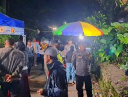 Polsek Secang Lakukan Pengamanan Rangkaian Tradisi Halal Bihalal
