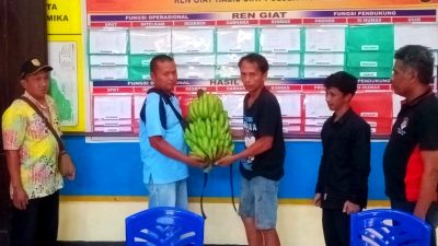 Polsek Muntilan Gelar Restorative Justice Kasus Pencurian Satu Tandan Pisang