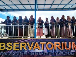 Kunjungan Siswa MTs Muhammadiyah Kaluarrang ke Observatorium UNISMUH Makassar