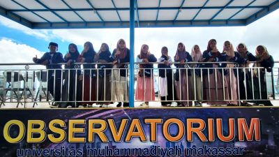 Kunjungan Siswa MTs Muhammadiyah Kaluarrang ke Observatorium UNISMUH Makassar