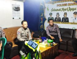 Pospam Shopping Polres Magelang Kota Giatkan Patroli Rutin Selama OKC 2023