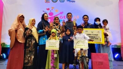 Gebyar PAUD Tingkat Provinsi Sulsel, Dua Anak Sinjai Ini Raih Piala