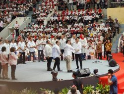 Relawan Teriakkan Nama Prabowo Saat Jokowi Sebut Indonesia Butuh Pemimpin yang Pemberani