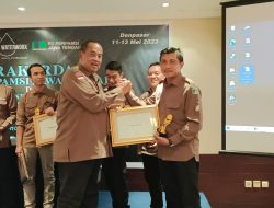 Tirta Baribis Brebes Terima Penghargaan 10 BUMD Air Minum Terbaik se Jateng