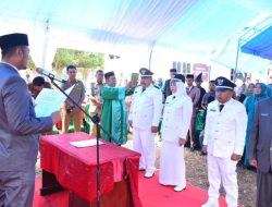 Tiga Kepala Desa Terpilih di Kecamatan Tellulimpoe Dapat Pesan Khusus Bupati ASA