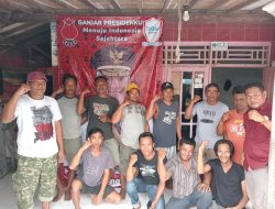 Relawan Pokja Teman Ganjar Brebes di 2 Desa Dikukuhkan