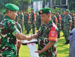 Komandan Kodim 0734/Kota Yogyakarta Serahkan Kendaraan Dinas dan Alkap Pendim