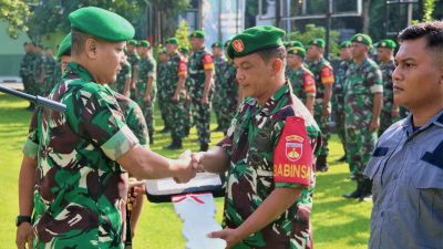 Komandan Kodim 0734/Kota Yogyakarta Serahkan Kendaraan Dinas dan Alkap Pendim