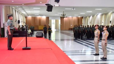 Pelantikan Senat Taruna Tingkat IV/Sermatutar Akademi Militer