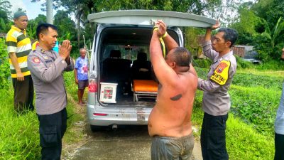 Ngamuk dan Sempat Pukul Ayah Mertua, ODGJ Diamankan Polsek Mungkid