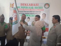 Sayap Partai Gerindra, DPC Papera Brebes Nyatakan Sikap Dukung Penuh Prabowo Jadi Presiden RI