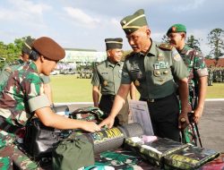 Gubernur Akademi Militer Pimpin Acara Laporan Kesiapan OJT Taruna Akmil