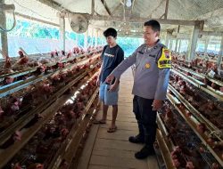 Cegah Terjadinya Konflik Warga, Polsek Dukun Pastikan Kebersihan Peternakan Ayam