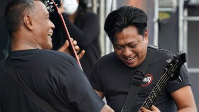 Savaz Band dan Edwin M Getarkan Panggung Halal Bihalal 1444 H Bersama Kasad