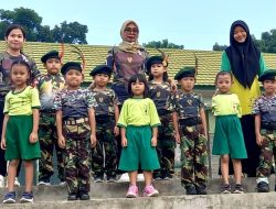 Meriahkan Hari Pendidikan Nasional, TK Kartika IX-14 Mandala Yudha Ikuti Lomba Kreativitas Anak
