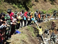 TMMD Kodim 0710/Pekalongan Hubungkan Akses Dua Kecamatan