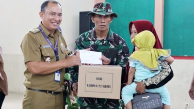 Tim Wasev Sterad Dukung Upaya Satgas TMMD Reguler Ke-116 Kodim 0722/Kudus Turunkan Kasus Stunting