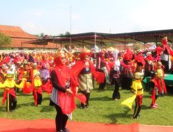 Gebyar Peserta Didik Purwojati Dimeriahkan Ribuan Penari Geol Banyumasan