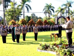 Kapolresta Magelang Pimpin Upacara Sertijab Kabag SDM dan Kabag Ops