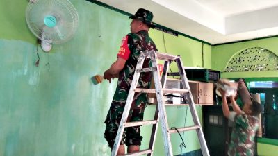 Anggota Koramil 01/Magelang Tengah Turut Kiprah Dalam Bakti Religi