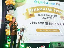 Sekda Hadiri Pengamatan Siswa SMPN 1 Sinjai, Pesannya