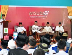 Ketua DPRD Sinjai Apresiasi Penamatan Santri Ponpes Darul Istiqamah Cabang Puce’e