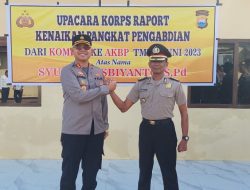Selamat, Kabag SDM Polres Sinjai Naik Pangkat ke AKBP