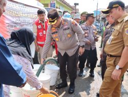 Sambut Hari Bhayangkara, Polres Brebes Kembali Gelar Baksos Salurkan Bantuan Air Bersih