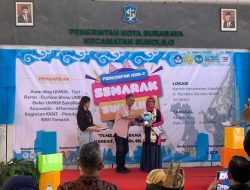 Wujud Apresiasi, Kecamatan Sukolilo Beri Awarding Kepada UMKM Melalui Acara Semarak Sukolilo
