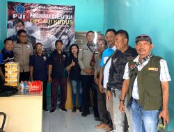 Humas Polres Kudus Kunjungi Kantor PJI
