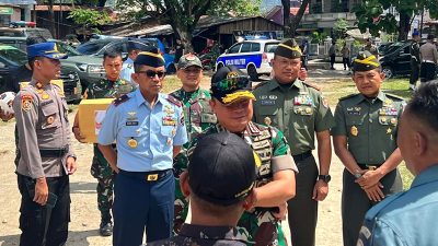 Danjen Akademi TNI Bersama Wagub Akmil Lakukan Kunjungan di Sektor Kompi BS/Kijang Kota Padang