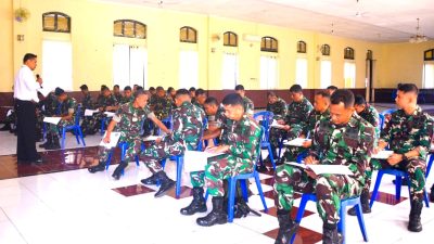 Yonarmed 11 Kostrad Laksanakan Litpers Satgas Pamtas RI-Malaysia