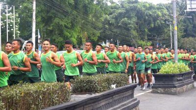 Jelang Tugas ke Perbatasan, Prajurit Armed 11 Kostrad Jaga Fisik Tetap Prima