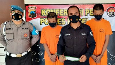 Dua Tersangka Pengedar Obat Daftar G Dibekuk Satresnarkoba Polresta Magelang