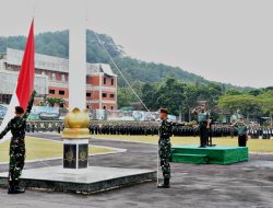 Akademi Militer Laksanakan Upacara Bendera Minggu Pertama