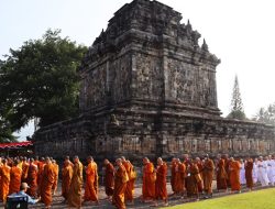 Pastikan Perayaan Waisak Aman, Polresta Magelang Lakukan Pengamanan dan Rekayasa Lalulintas