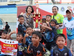 Kompetisi Sepakbola Usia Dini Kapolres Magelang Kota Cup Meriahkan Hari Bhayangkara Ke-77