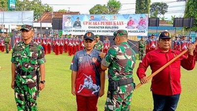 Kodim dan KONI Kota Magelang, Bentuk Mental Juang Dengan Character Building