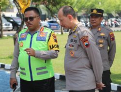 Dirlantas Polda Jateng Cek Sarana dan Pendukung Operasi Patuh Candi di Mapolres Kendal