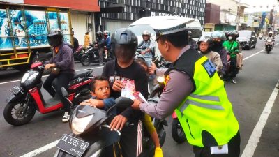 Operasi Patuh Candi 2023, Polres Magelang Kota Imbau Keselamatan Berlalulintas