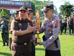 Lomba Kebersihan Hari Bhayangkara ke-77, Polsek Salem Raih Juara 1
