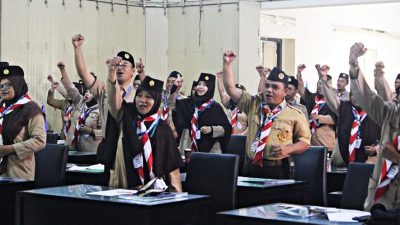 Kwarcab Kota Magelang Menjadi Tempat Kursus Pelatih Pembina Pramuka Tingkat Dasar