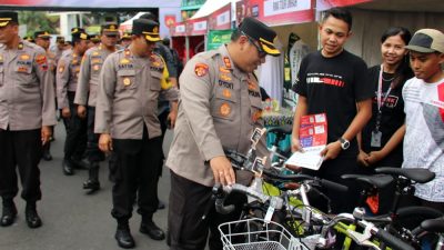 Kapolres Kudus Resmi Buka Bazar UMKM Bhayangkara