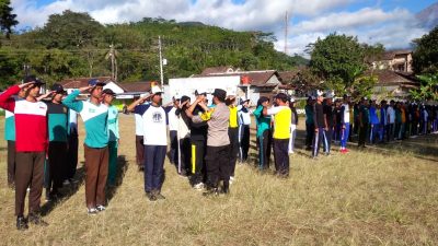 Polsek Windusari Laksanakan Pembinaan Paskibra 2023