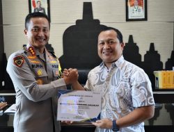 Ungkap Spesialis Pencurian Baterai BTS, Kapolresta Magelang Terima Penghargaan