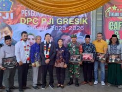 Sah, Kepengurusan DPC PJI Gresik Dikukuhkan