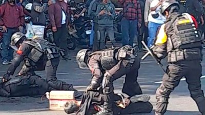 Simpang Lima Semarang Mencekam, TNI-Polri dan Pemprov Jateng “Amankan” Pengunjuk Rasa Tak Dikenal