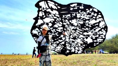 Yoh Yasuda, Pelayang Asal Jepang di Kite Festival 2023 Pantai Ketawang Purworejo
