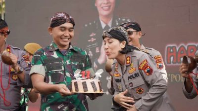Keluarga Besar Yonarmed 3/NP Ucapkan Hari Bhayangkara Ke-77